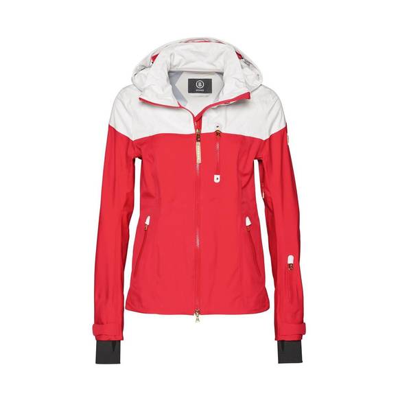 NEW BOGNER nela-t ski jacket in hot red - Picture 1 of 8